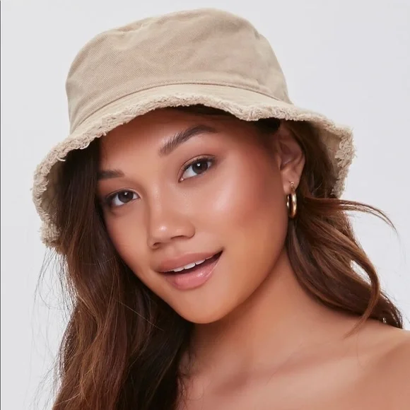 Accessories | Tan Woven Bucket Hat | Poshmark display picture 1